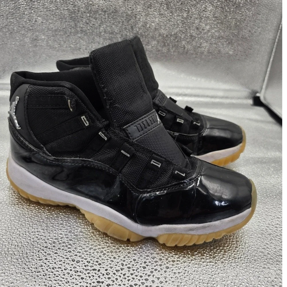 Jordan 11 Retro Jubilee 25th Anniversary Black White Gum CT8012-011‎ Mens 7 O2